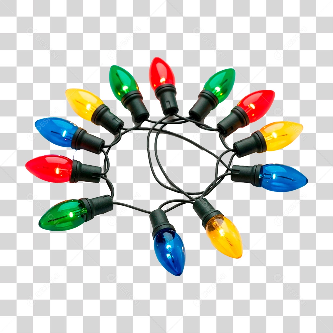 Luzes Colorida PNG Transparente