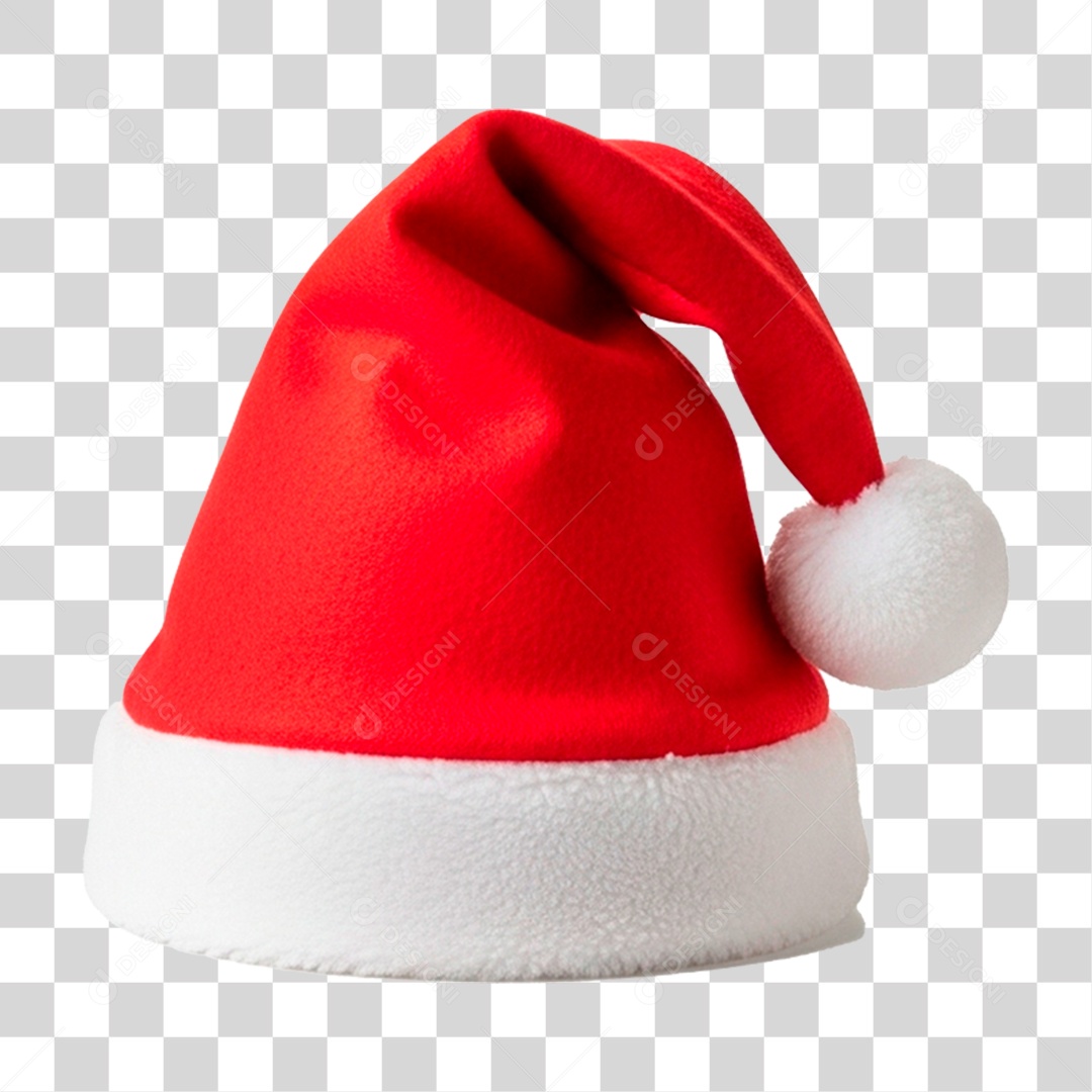 Gorro de Papai Noel PNG Transparente