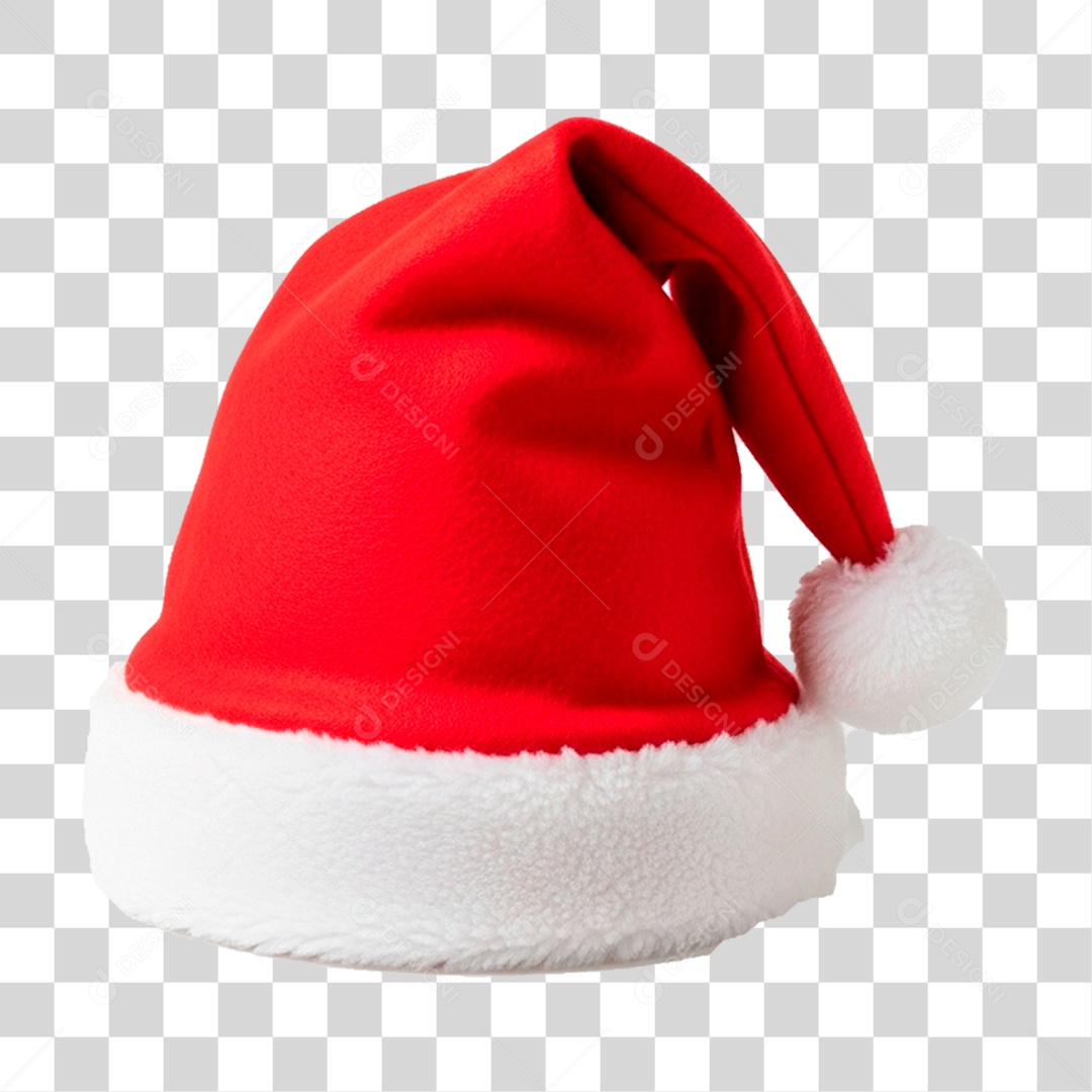 Gorro de Papai Noel PNG Transparente