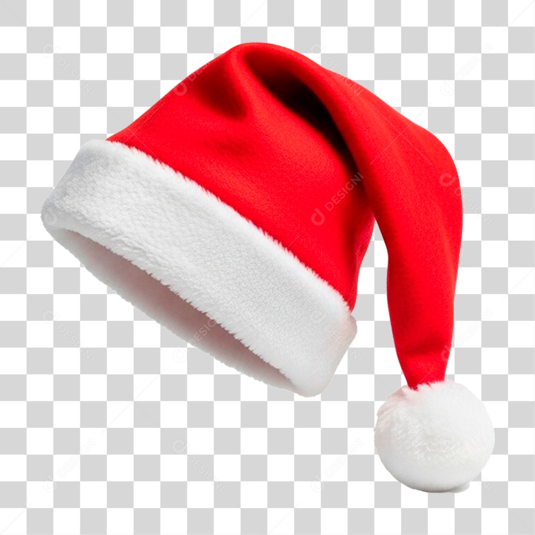 Gorro de Papai Noel PNG Transparente