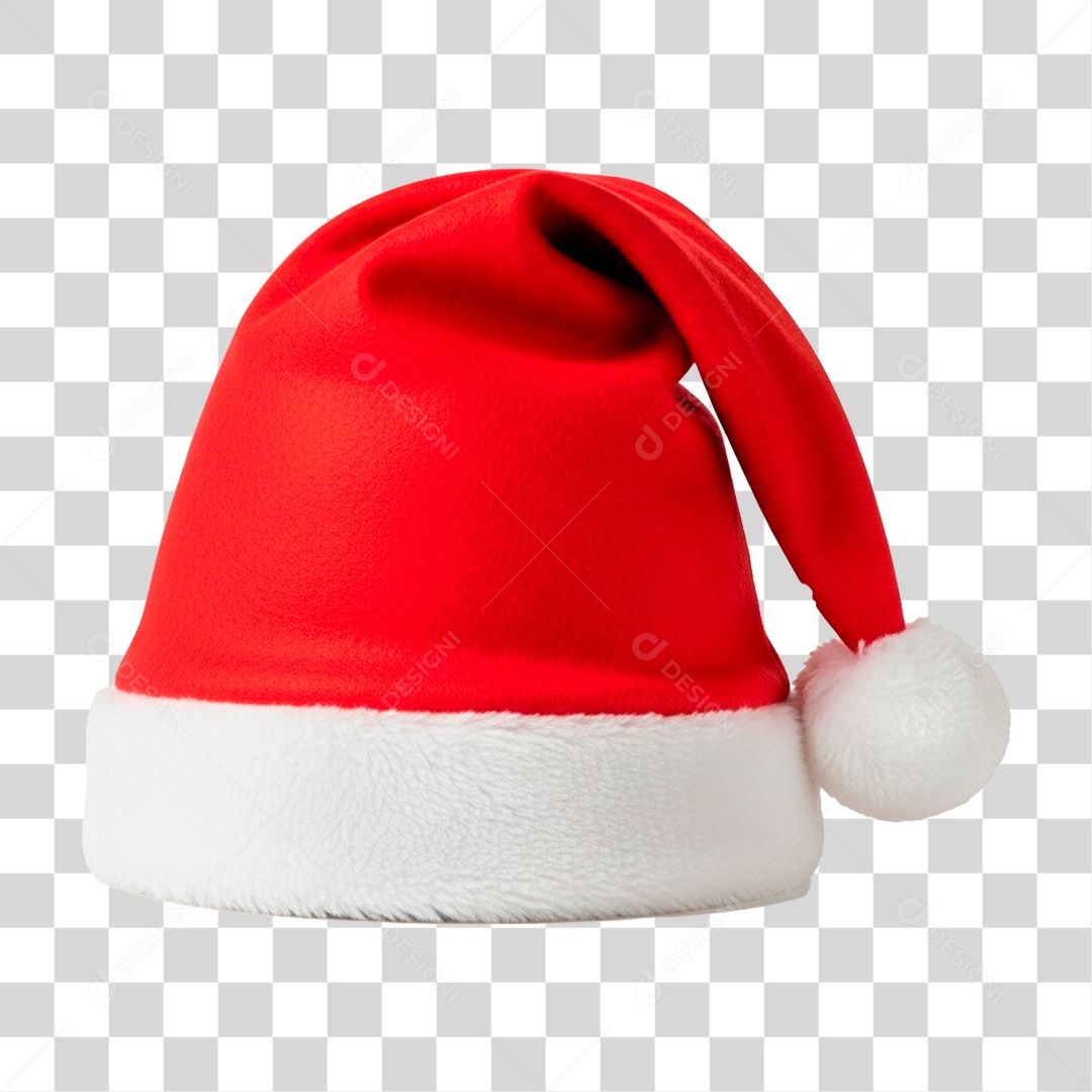 Gorro de Papai Noel PNG Transparente