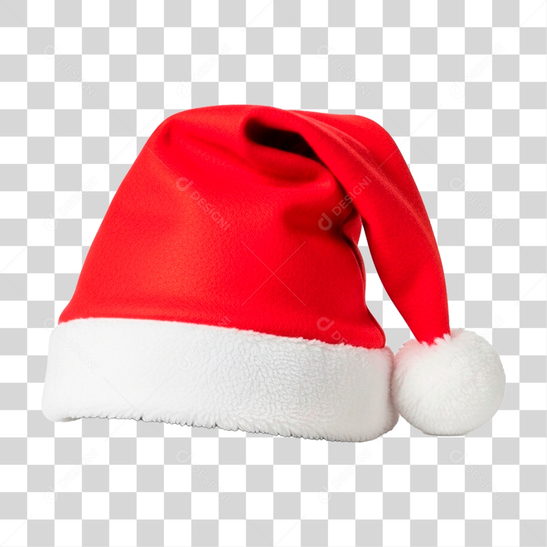 Gorro de Papai Noel PNG Transparente
