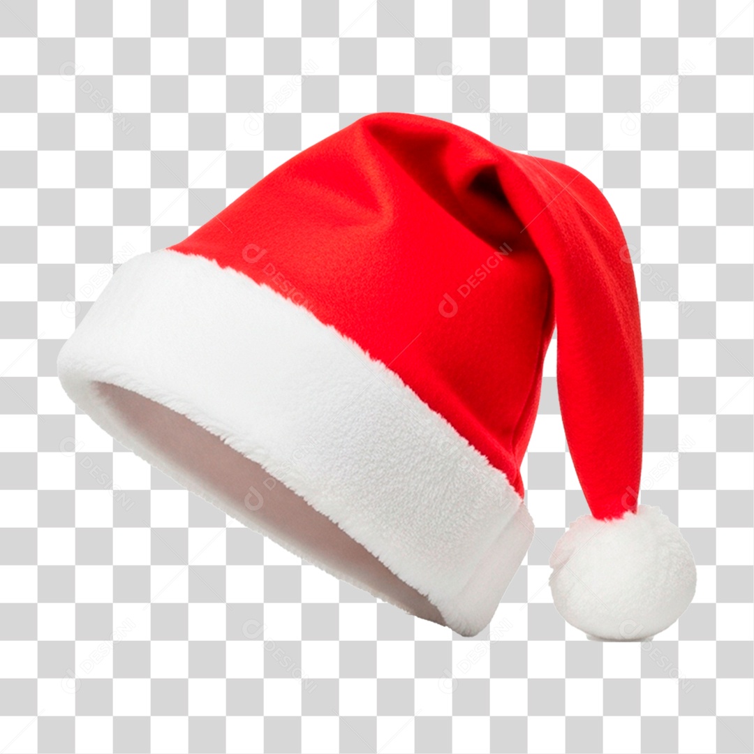 Gorro de Papai Noel PNG Transparente