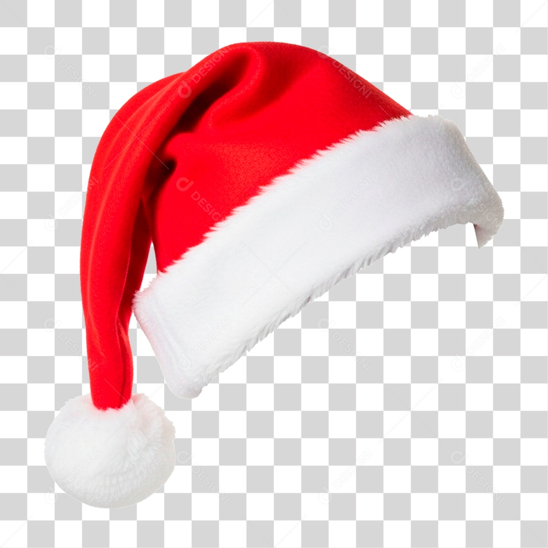 Gorro de Papai Noel PNG Transparente