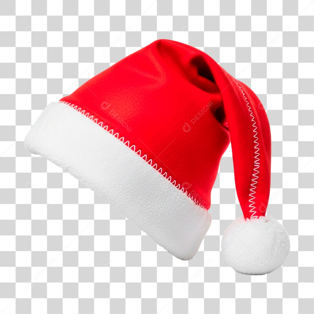 Gorro de Papai Noel PNG Transparente