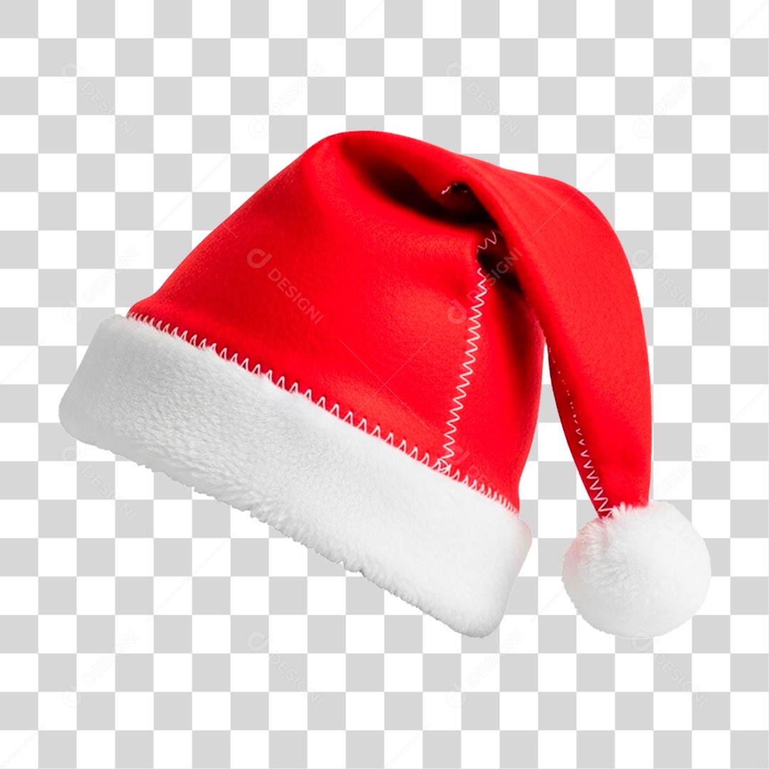 Gorro de Papai Noel PNG Transparente