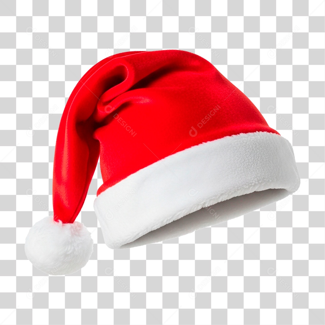 Gorro de Papai Noel PNG Transparente