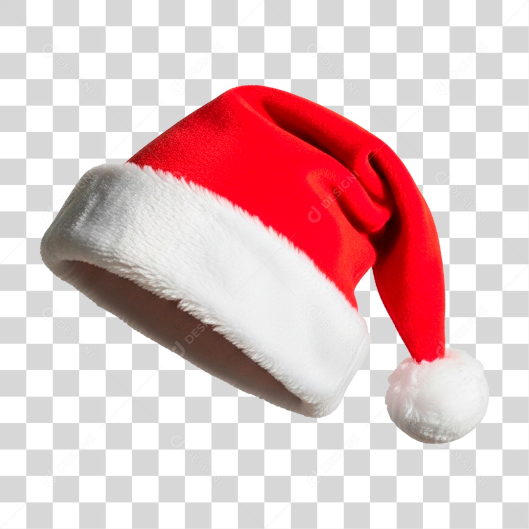 Gorro de Papai Noel PNG Transparente