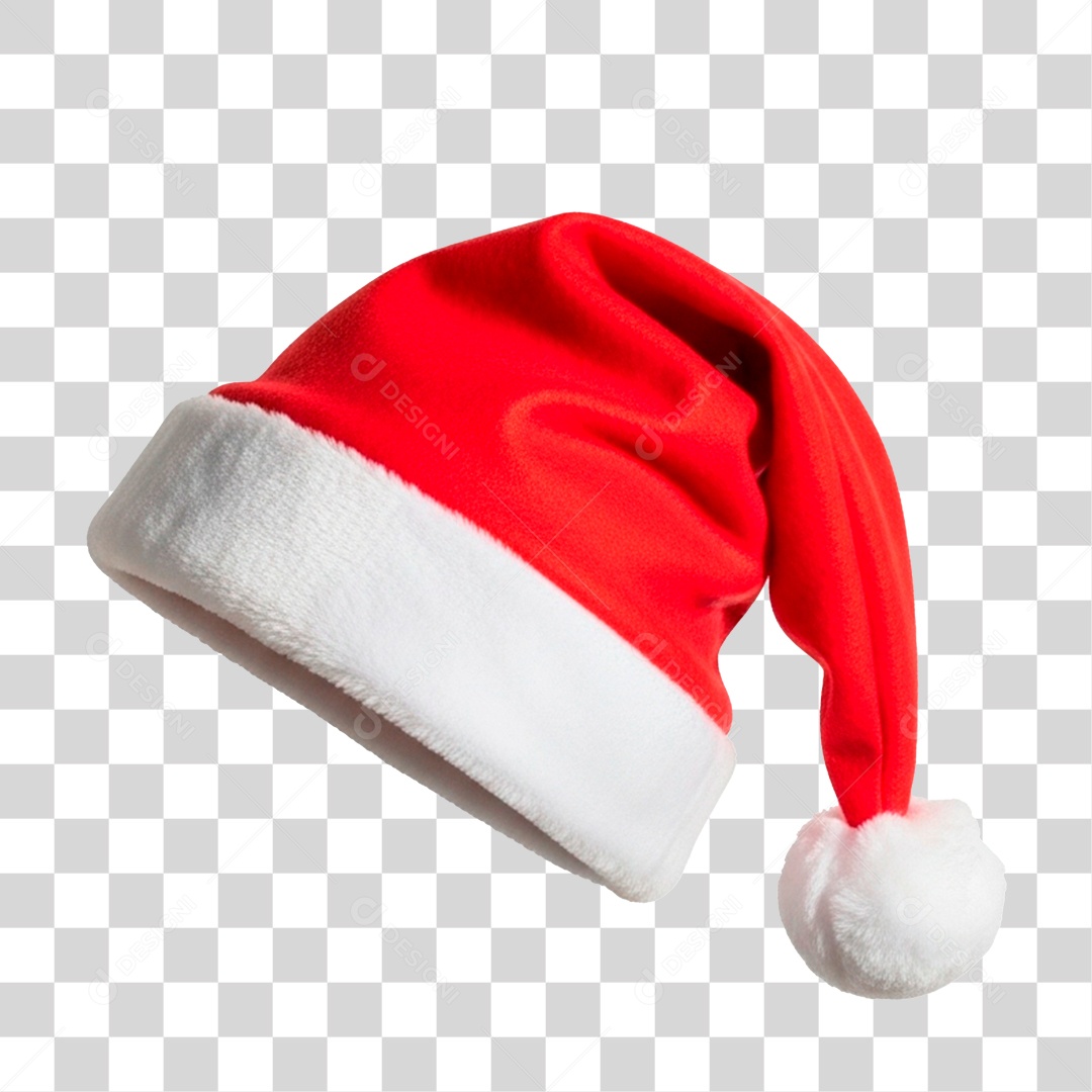 Gorro de Papai Noel PNG Transparente