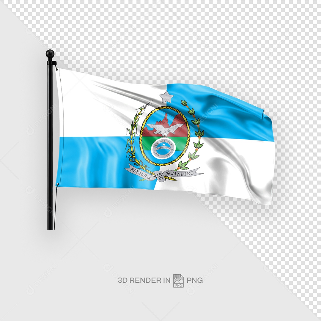 Bandeira Rio de Janeiro PSD