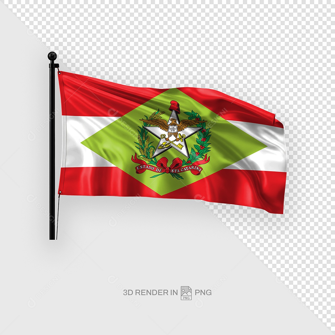 Bandeira Santa Catarina PSD