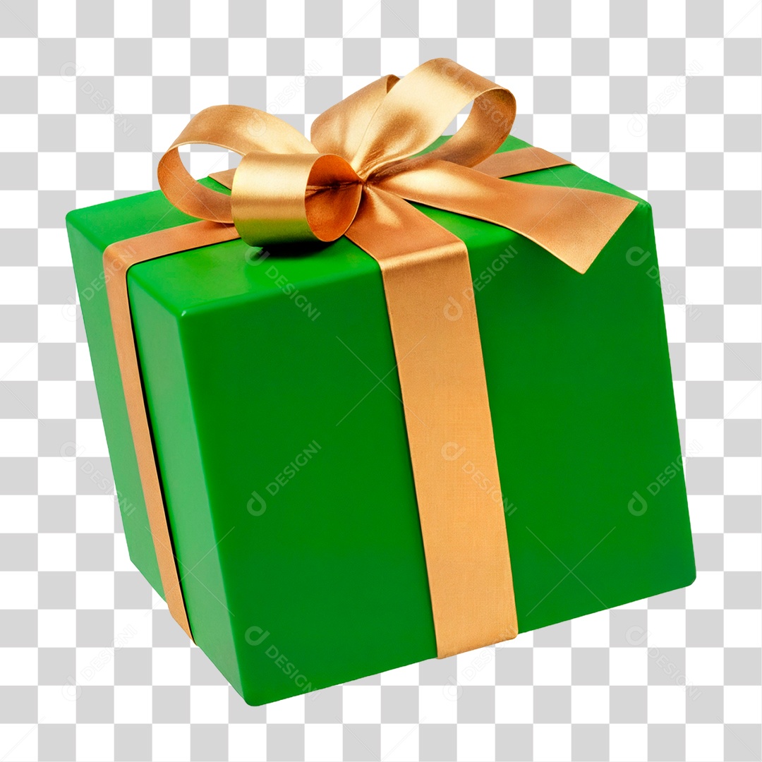 Caixa de Presente PNG Transparente