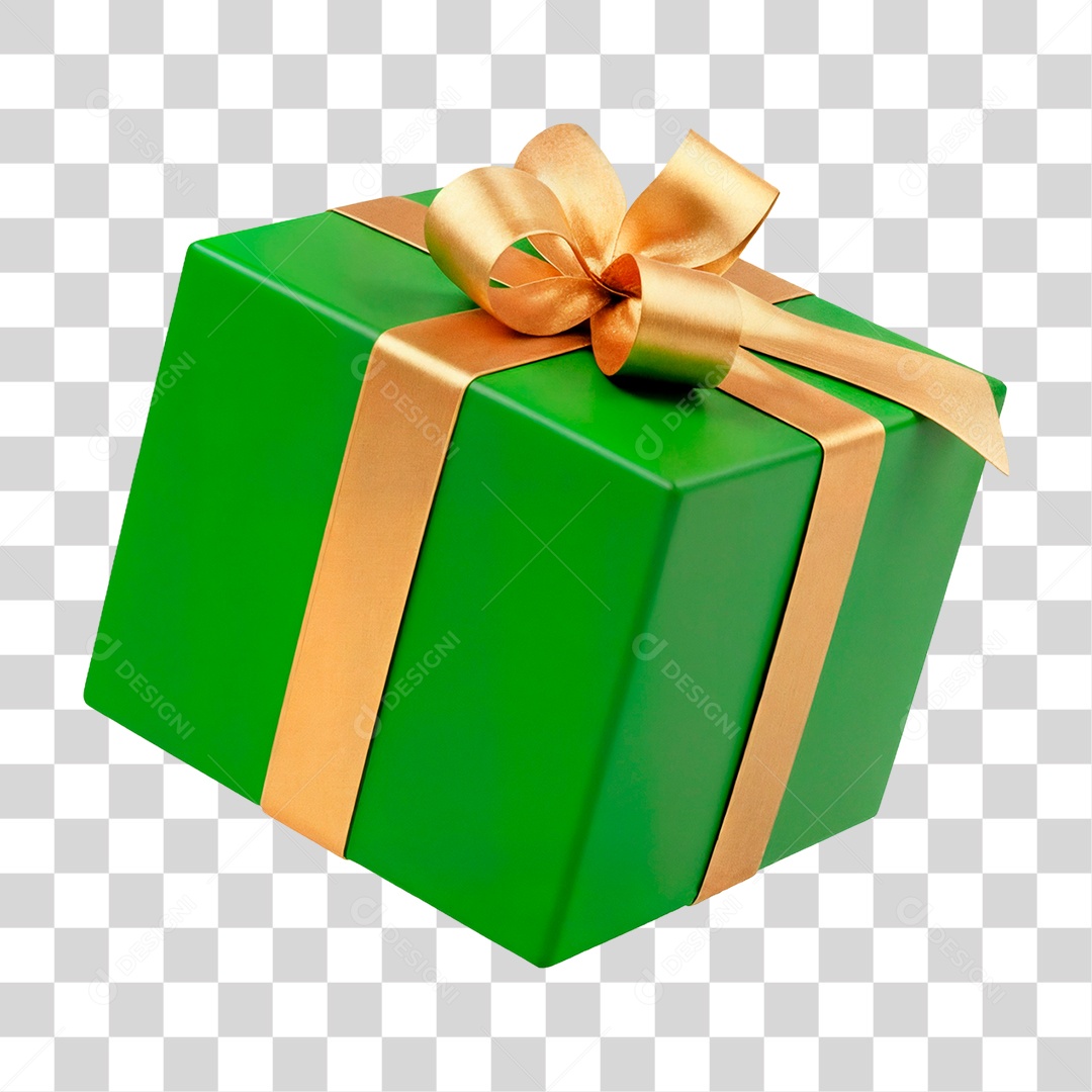 Caixa de Presente PNG Transparente