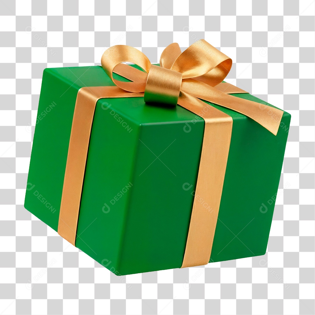 Caixa de Presente PNG Transparente