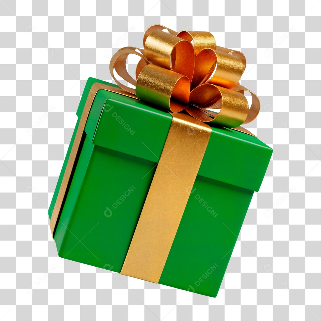 Caixa de Presente PNG Transparente
