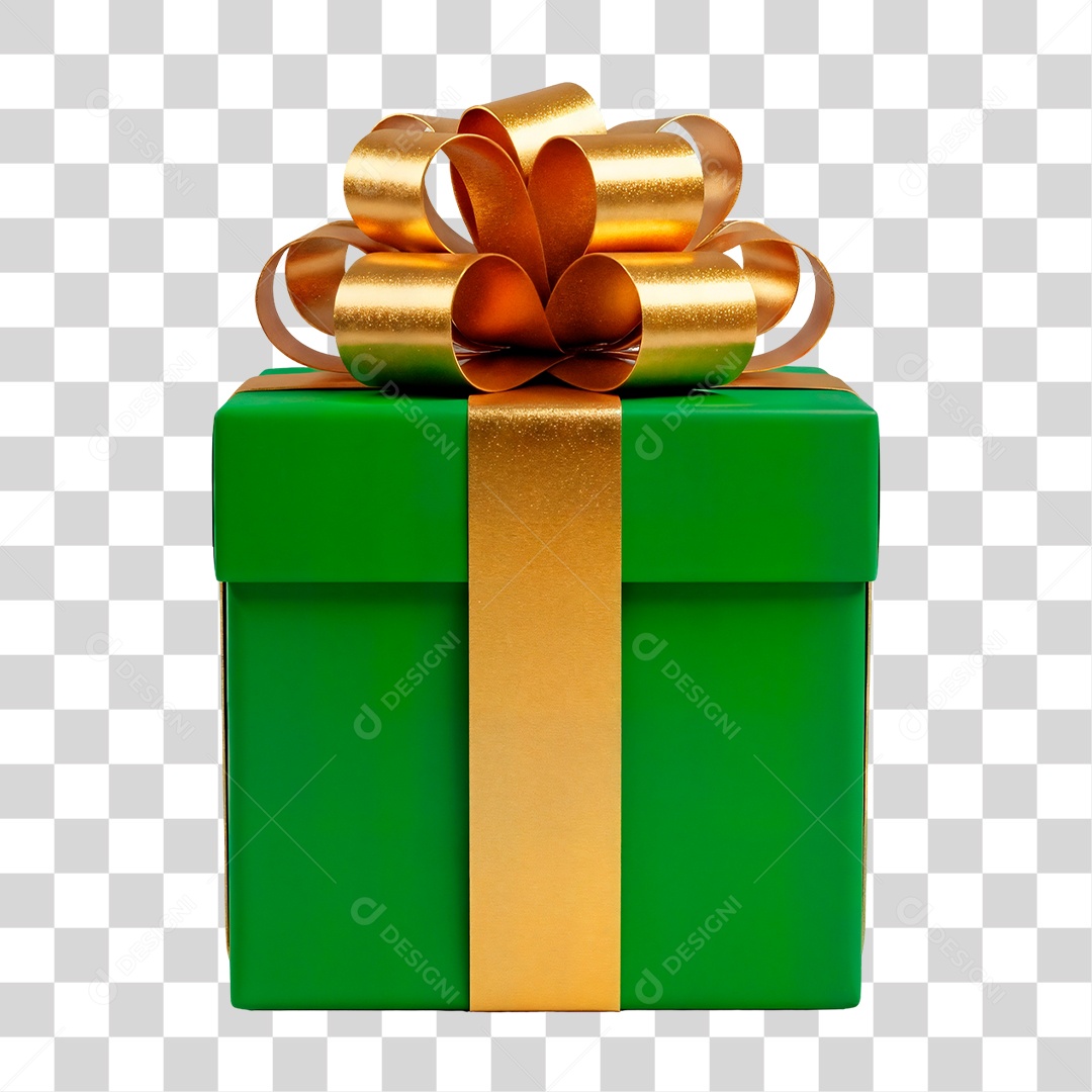 Caixa de Presente PNG Transparente