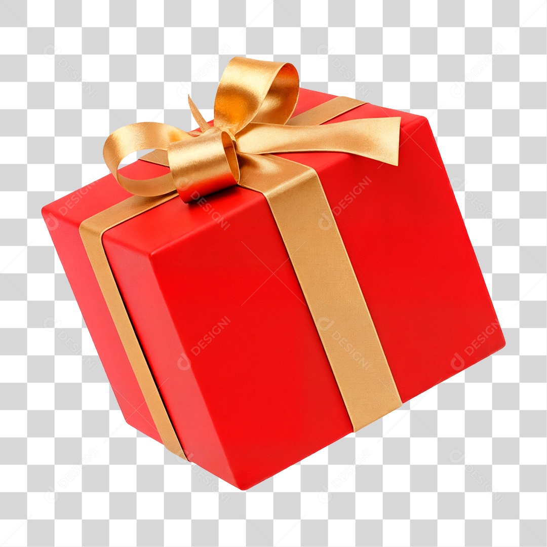 Caixa de Presente PNG Transparente