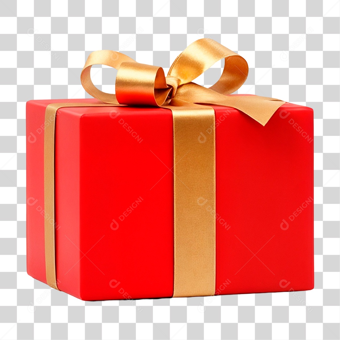 Caixa de Presente PNG Transparente