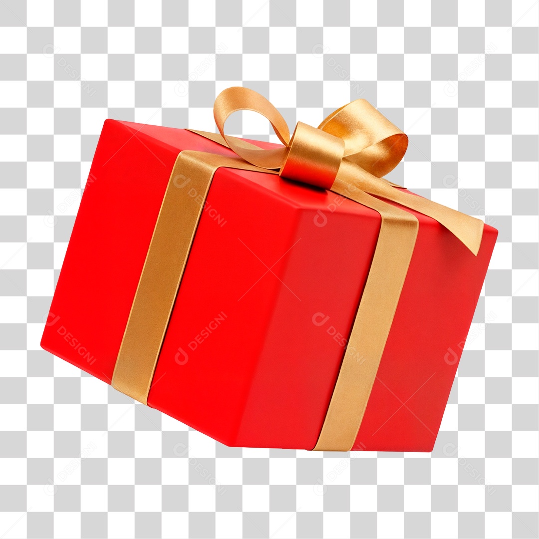 Caixa de Presente PNG Transparente