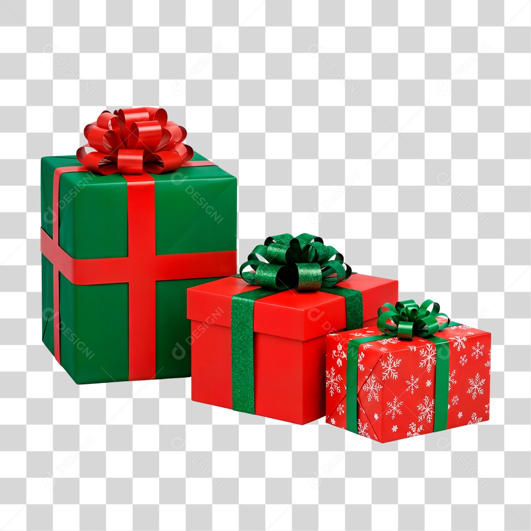 Caixas de Presentes PNG Transparente