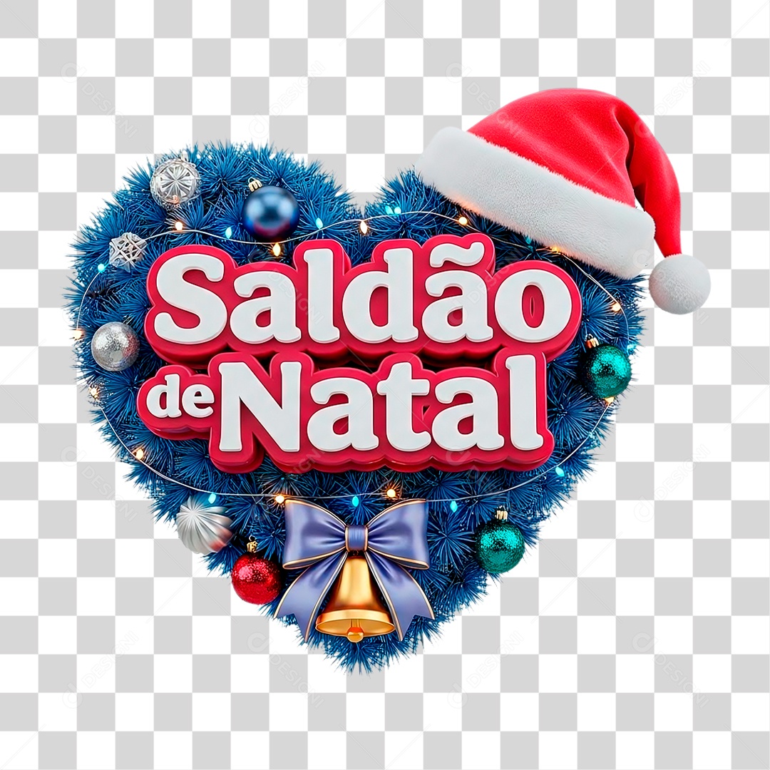 Saldão de Natal PNG Transparente