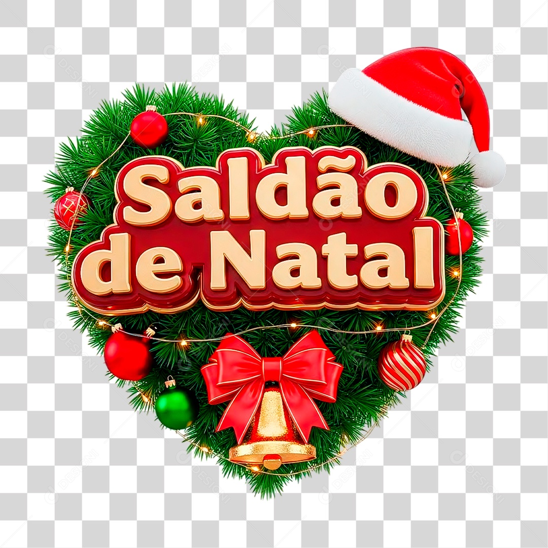 Saldão de Natal PNG Transparente