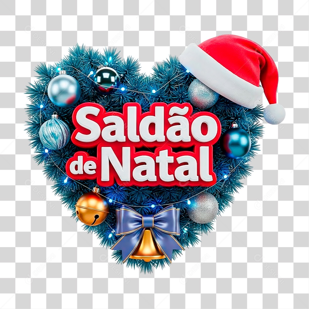 Saldão de Natal PNG Transparente