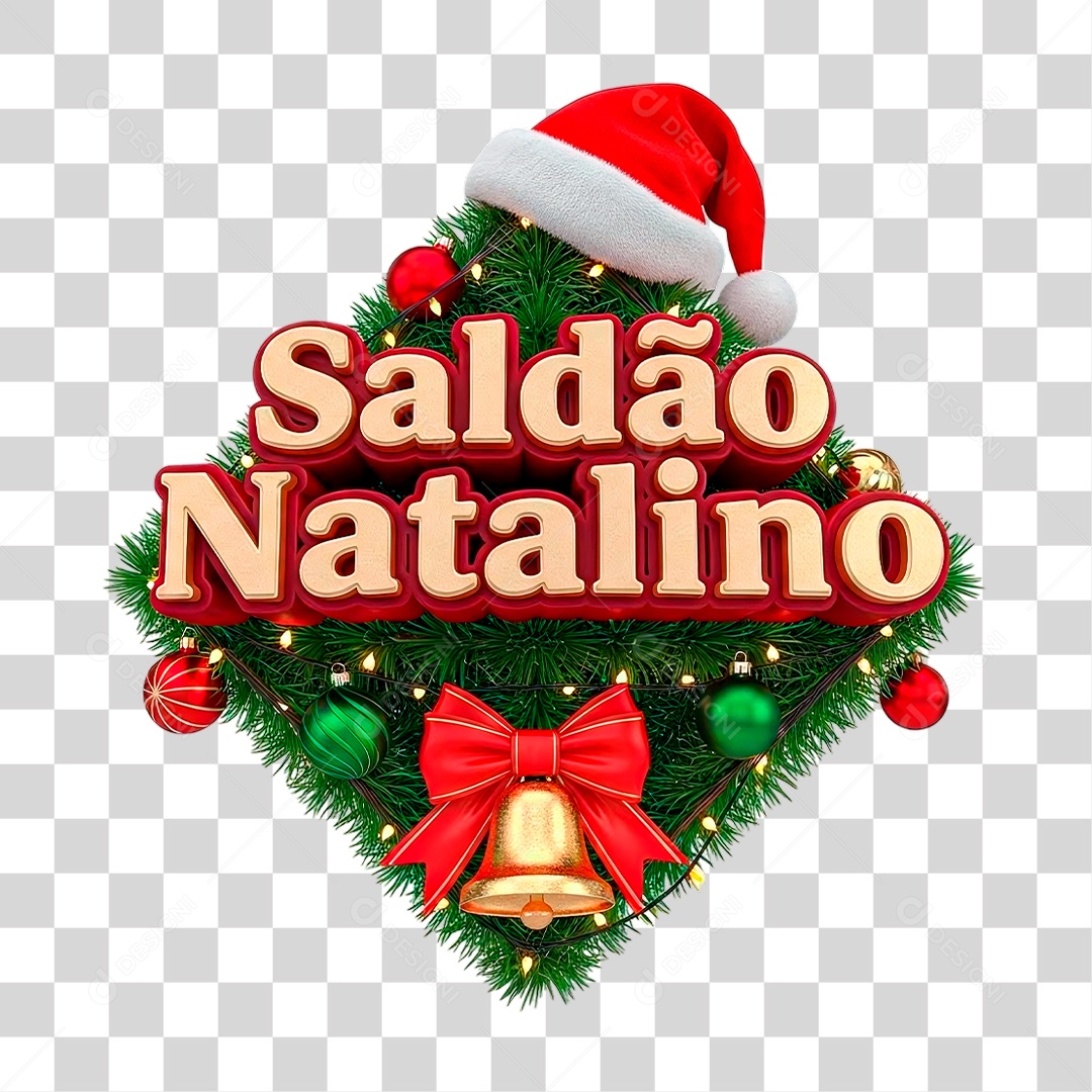 Saldão de Natalino PNG Transparente