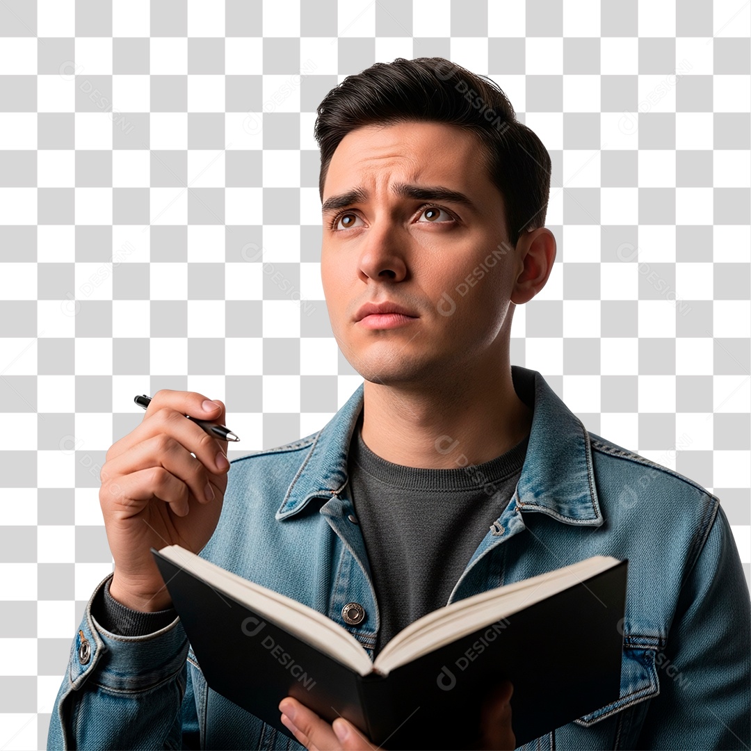 Estudante Sorridente PNG Transparente