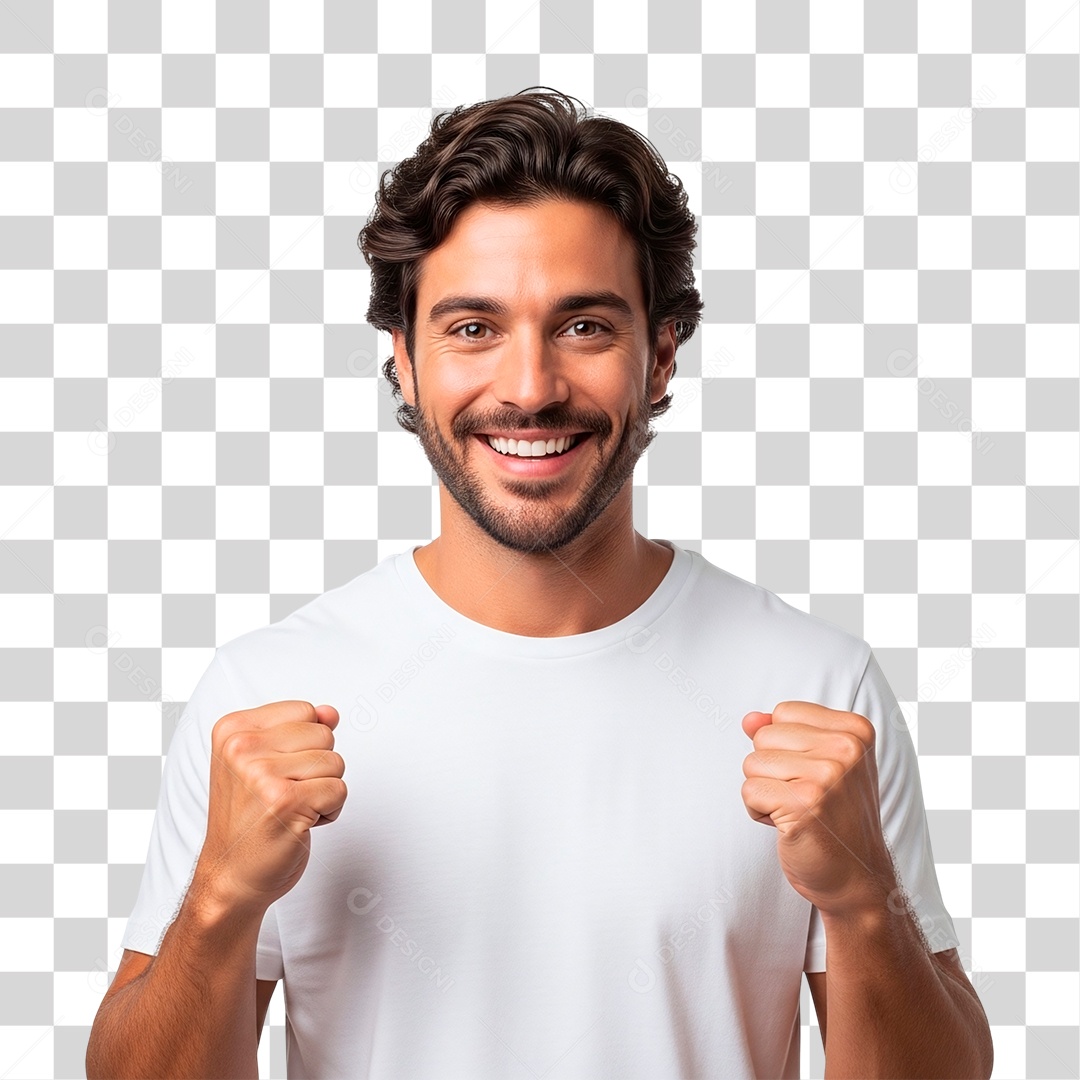 Homem Sorridente PNG Transparente