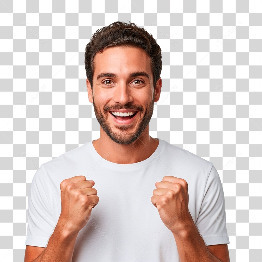 Homem Sorridente PNG Transparente