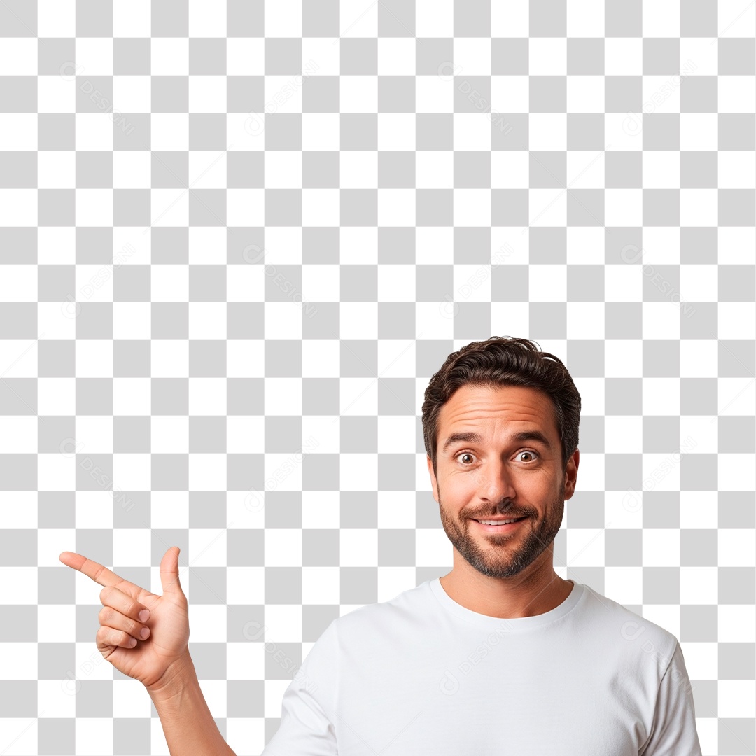 Homem Sorridente PNG Transparente