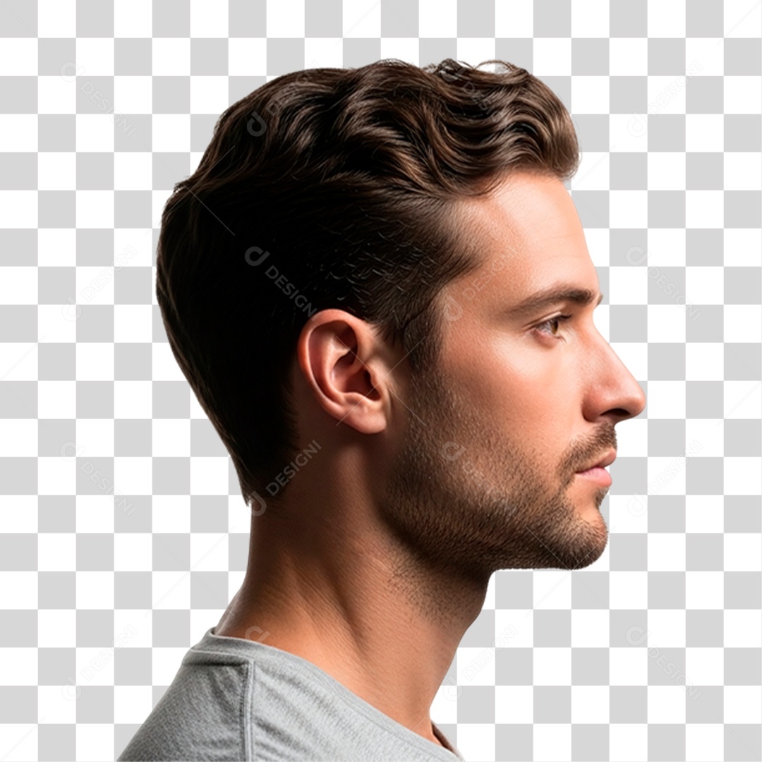 Homem Sorridente PNG Transparente