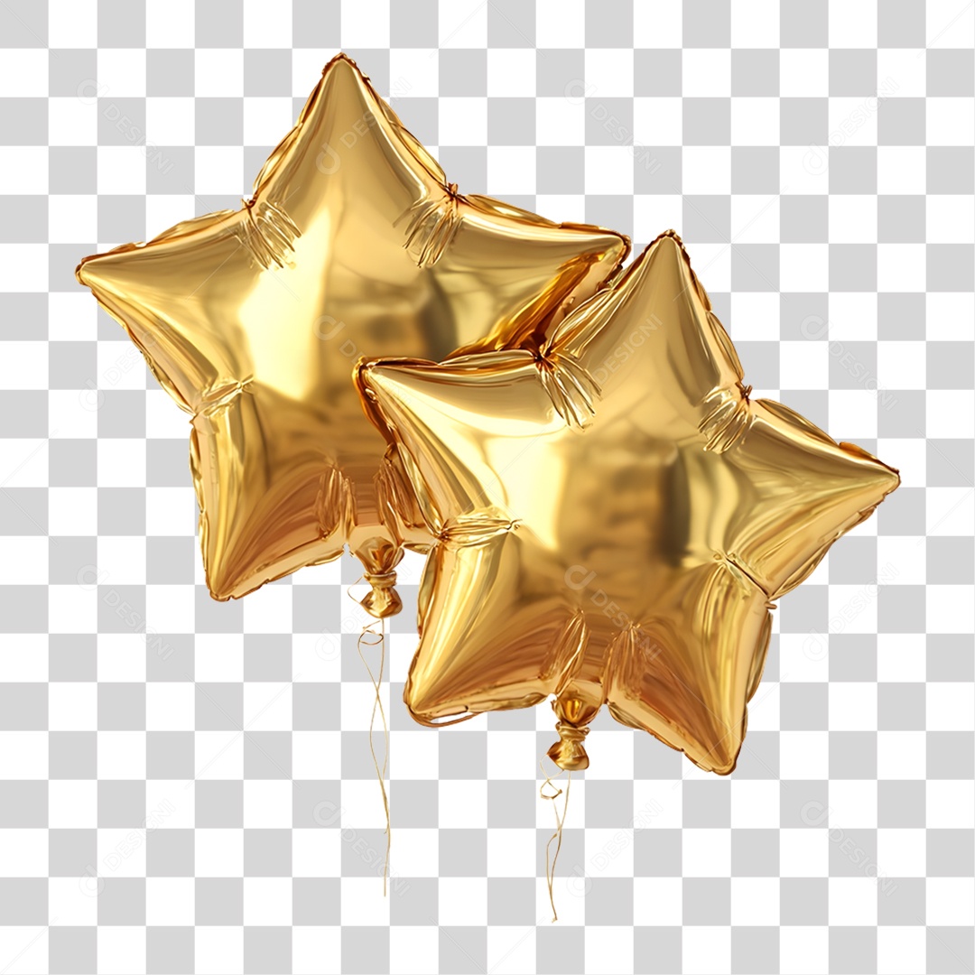 Balão Decoração de Ano Novo PNG Transparente
