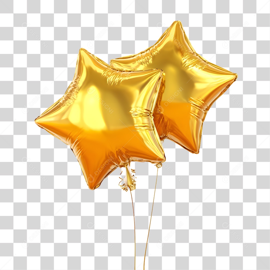 Balão Decoração de Ano Novo PNG Transparente