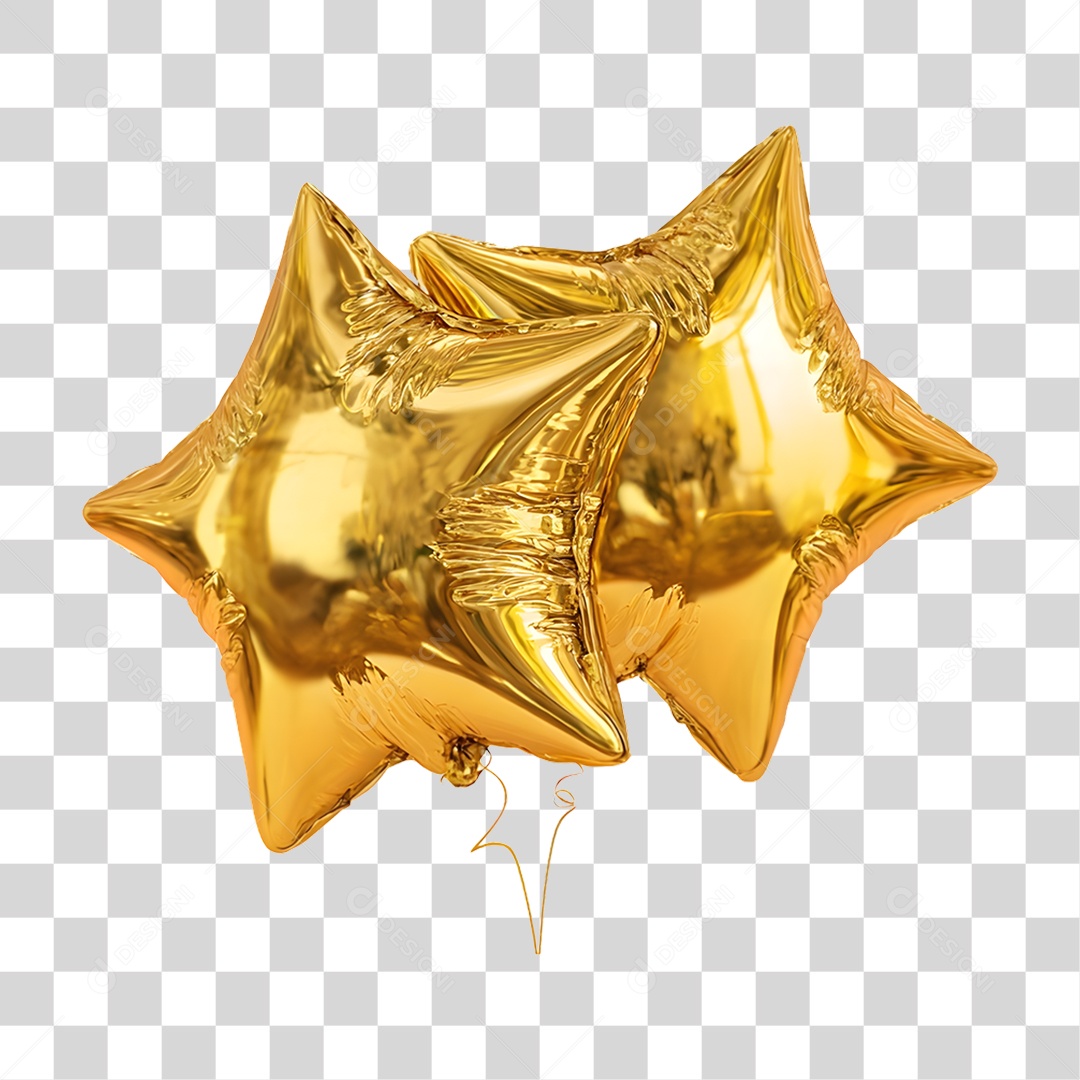 Balão Decoração de Ano Novo PNG Transparente