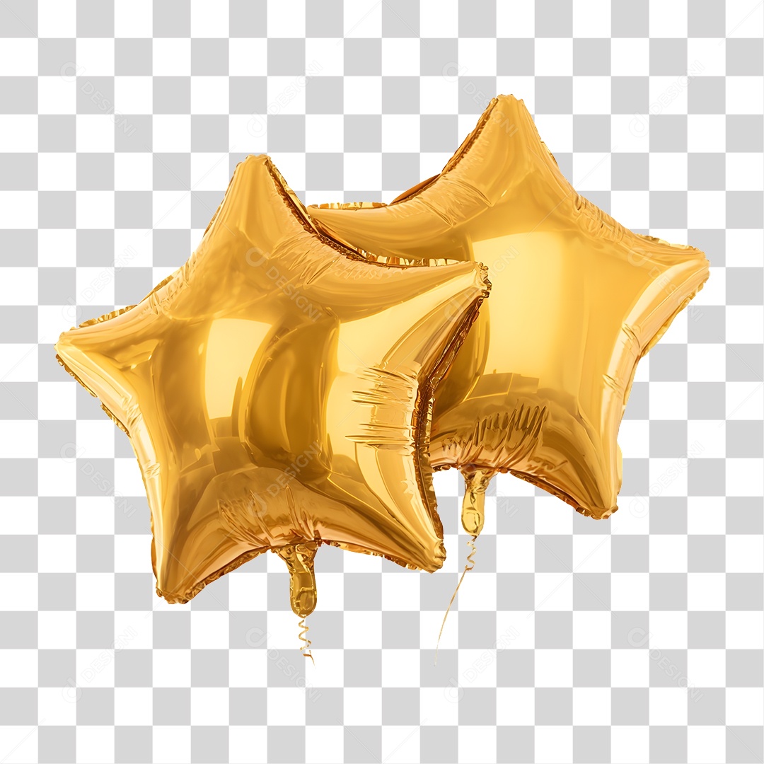 Balão Decoração de Ano Novo PNG Transparente