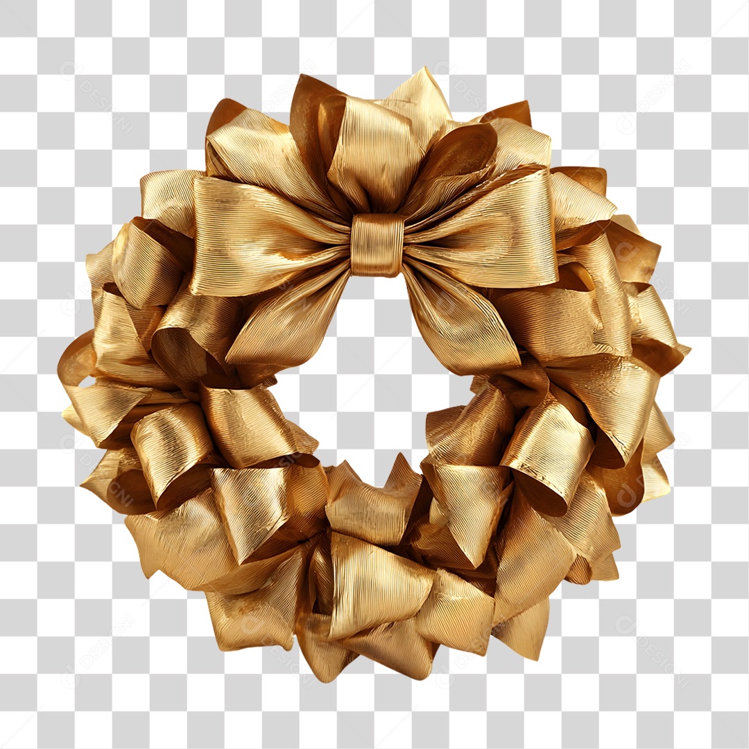 Guirlanda Decoração de Ano Novo PNG Transparente