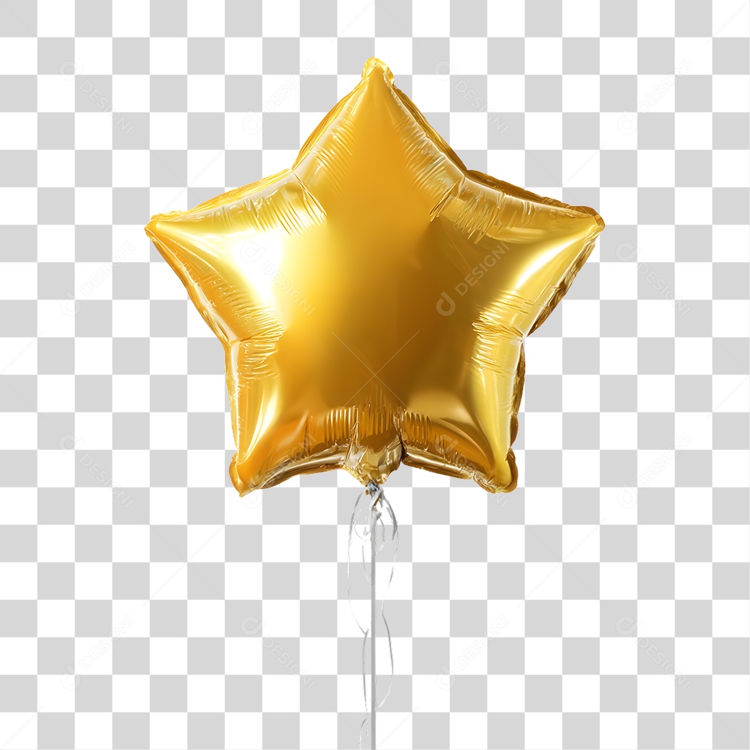 Balão Decoração de Ano Novo PNG Transparente