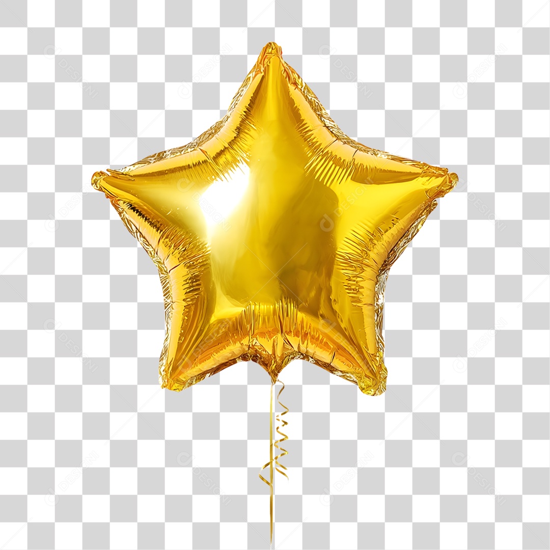Estrela Decoração de Ano Novo PNG Transparente