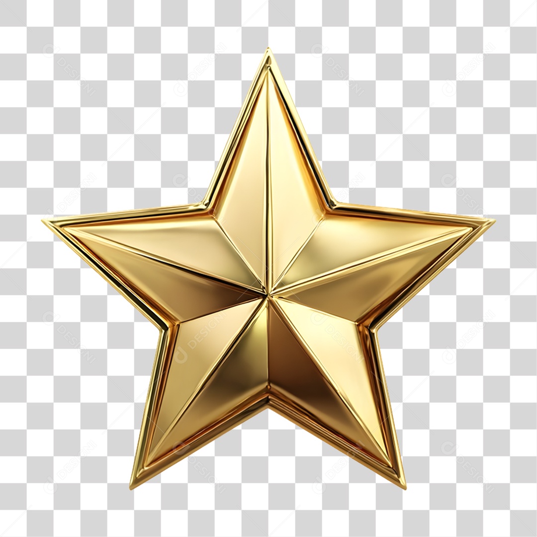 Estrela Decoração de Ano Novo PNG Transparente