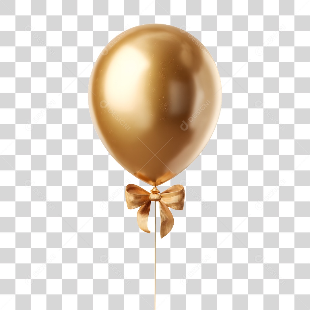 Balão Decoração de Ano Novo PNG Transparente