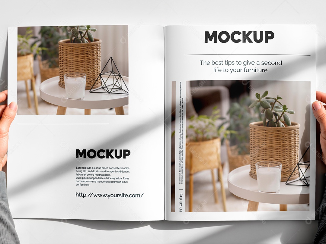 Magazine Revista Mockup