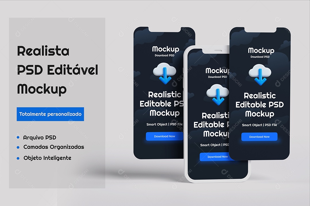 Iphone Clay Tela Mockup PSD