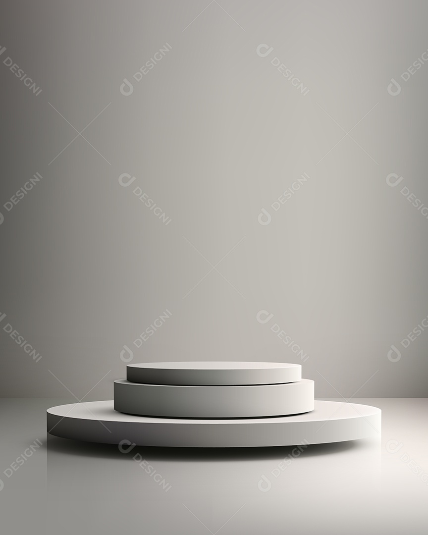 Modelo de Cenário de Pódio Vetor EPS Editável