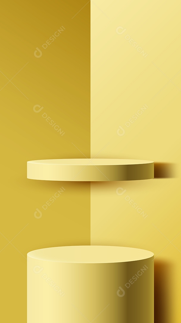 Modelo de Cenário de Pódio Vetor EPS Editável