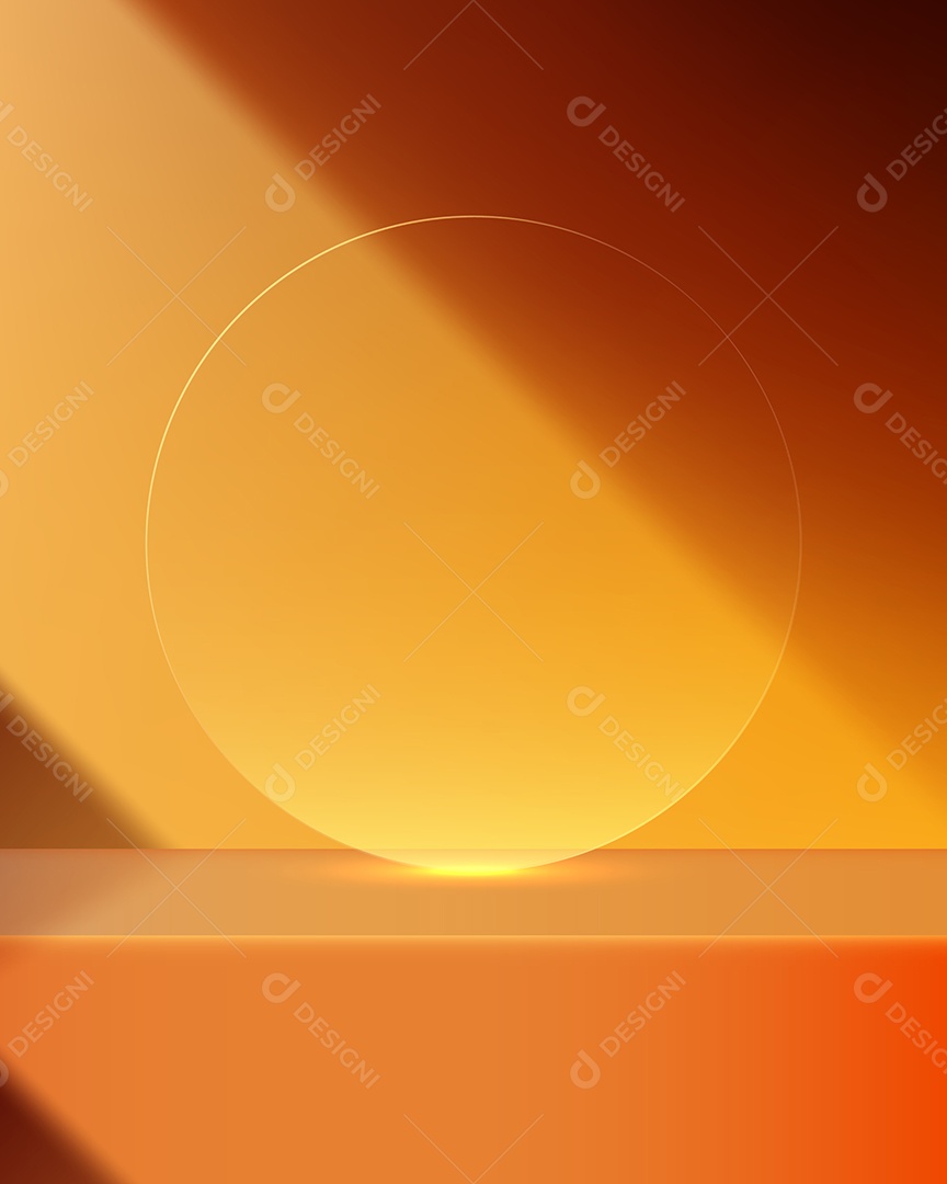 Modelo de Cenário de Pódio Vetor EPS Editável