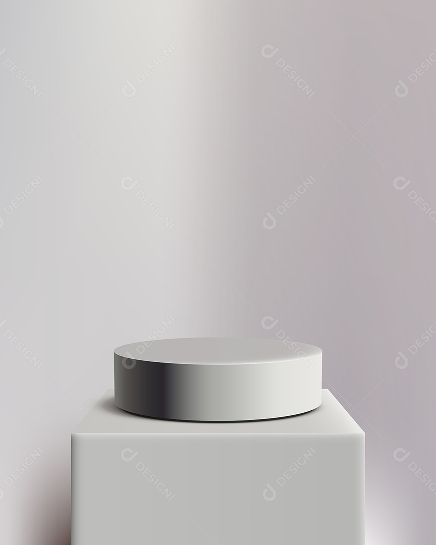 Modelo de Cenário de Pódio Vetor EPS Editável