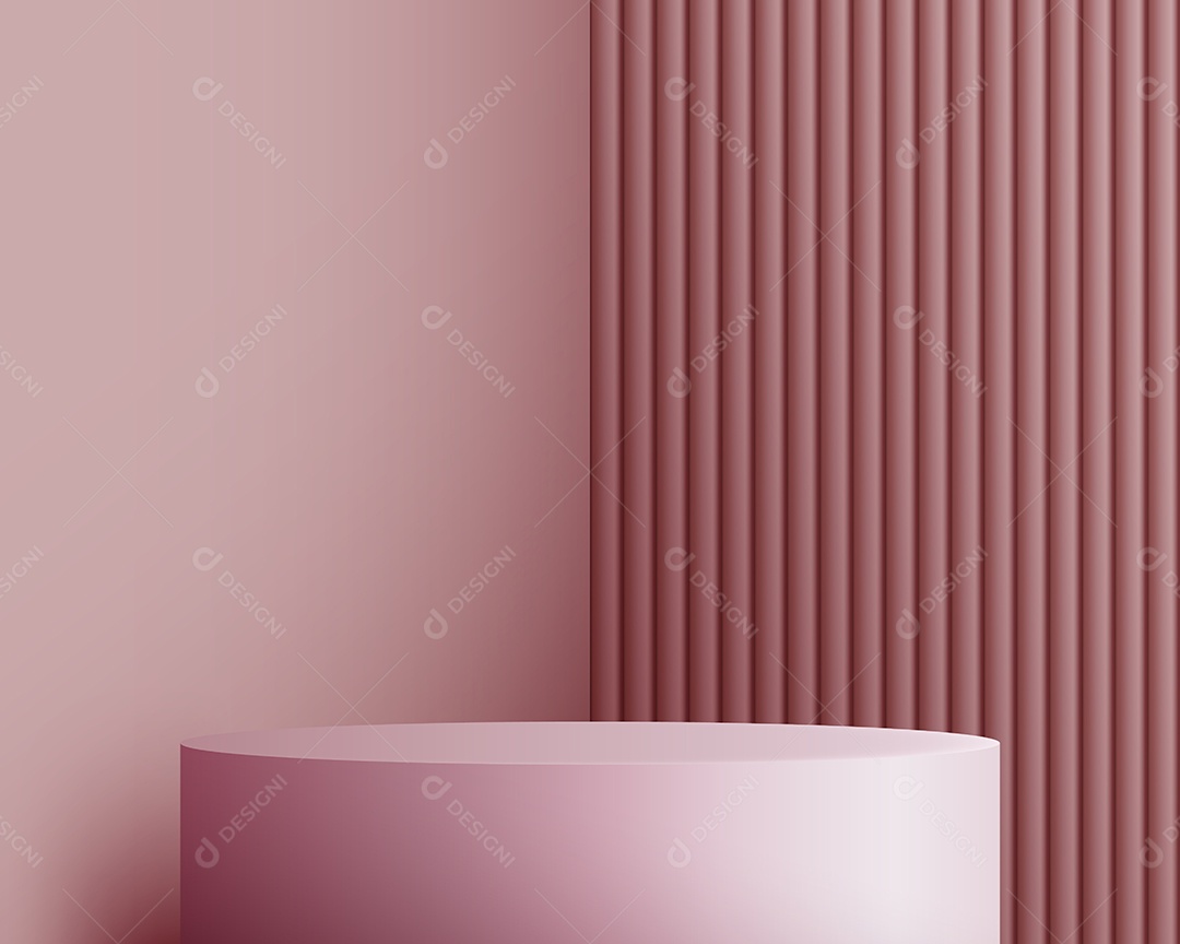 Modelo de Cenário de Pódio Vetor EPS Editável