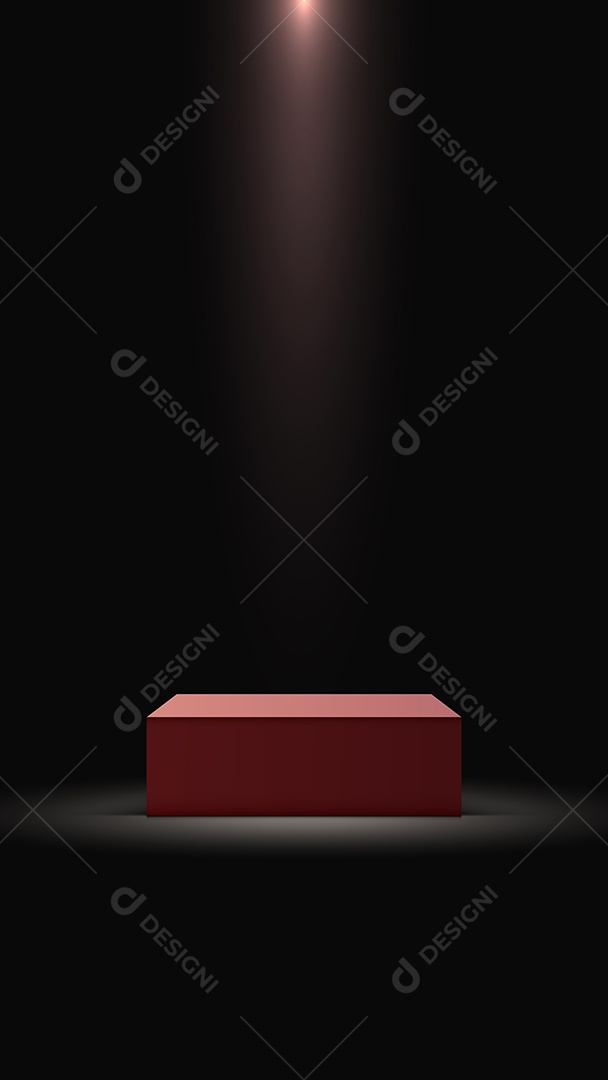 Modelo de Cenário de Pódio Vetor EPS Editável